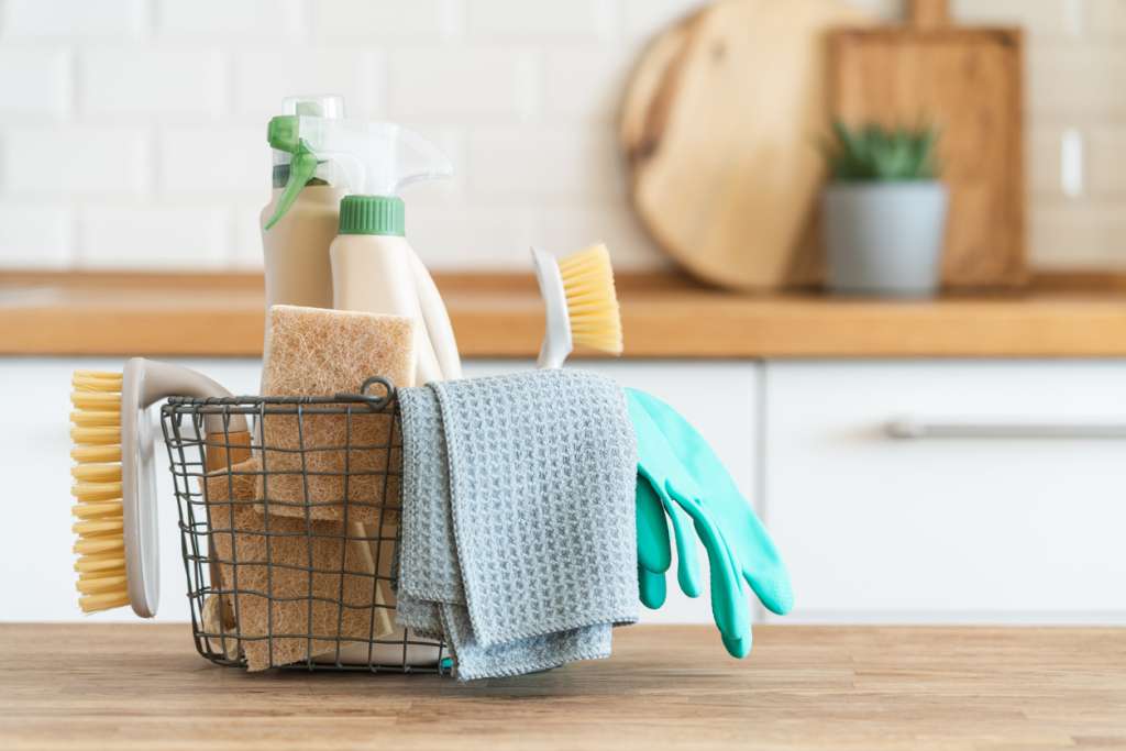 how to prepare your home for rent - declutter and deep clean